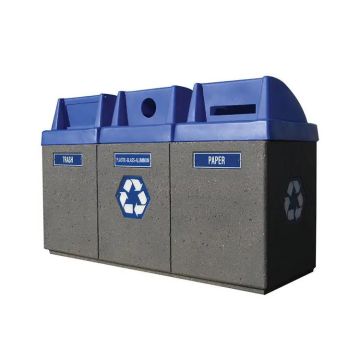 3 Bin Recycle Center