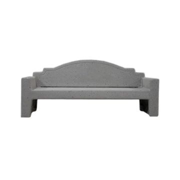 Plain Back Style Concrete Bench