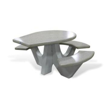 Polished Concrete ADA Picnic Table