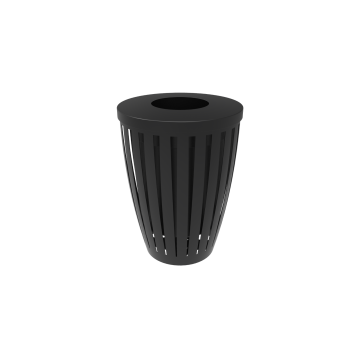 Downtown Tapered Trash Receptacle