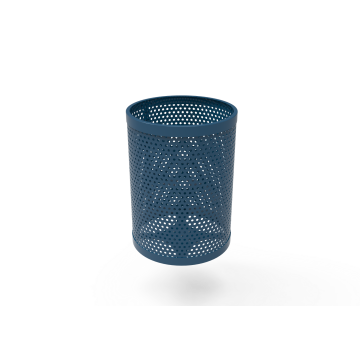 55 Gallon Thermoplastic Coated Trash Receptacle