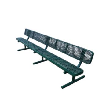 10-ft Premier Champion Plastisol Coated Bench