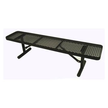 8-ft Supreme Champion Plastisol Coated Flat Bench