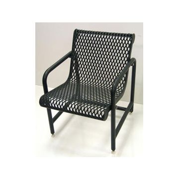 Premier Plastisol Coated Deck Chair, Expanded Metal