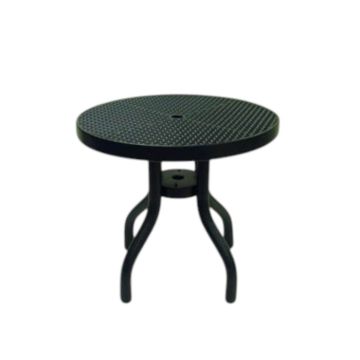 Premier Plastisol Coated Deck Table, Expanded Metal