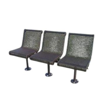 3 Seat Grand Contour Plastisol Coated In-line Bench