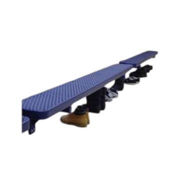 8-ft Premier Champion Plastisol Coated Flat Bench
