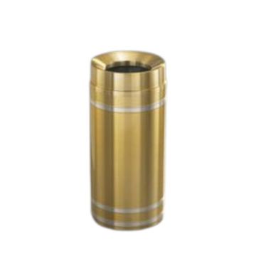 12-Gal Funnel Top Waste Receptacle with Large Center Opening
