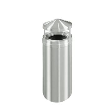 33-Gal Canopy Top Waste Receptacle