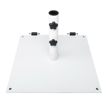 Square Steel Umbrella Base With Wheel