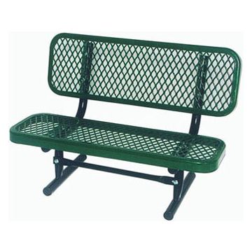 3-Ft. Preschool Bench with Back