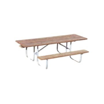 8-Ft. Double Sided ADA Wooden Picnic Table