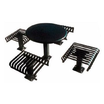 Hamilton Series Solid Top Table with Seats