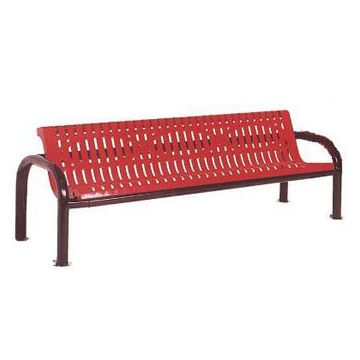 4-Ft. Contour Bench with Back