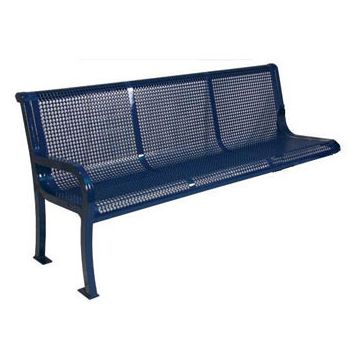 4-Ft. Lexington Series Add-On Bench with Back