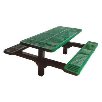 8-Ft. Dual ADA Pedestal Inground Table