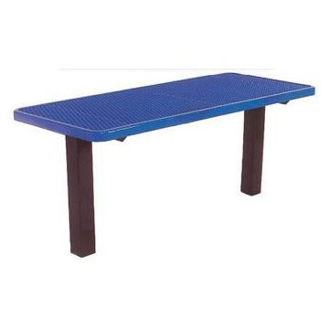 6-Ft. Multi Pedestal Surface Mount Utility Table