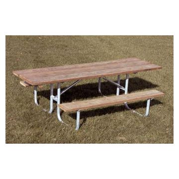 8-Ft. Double-Sided ADA Recycled Plastic Picnic Table