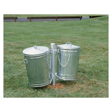 Galvanized Lid For 31-Gal. Receptacle