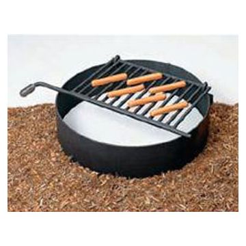 300 Sq. Fire Ring with Grate