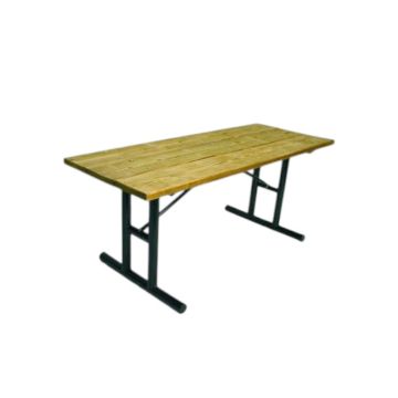 6-Ft. Heavy-Duty Wooden Utility Table