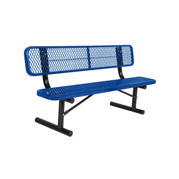 Everest Series 6-Ft. Park Bench with Back