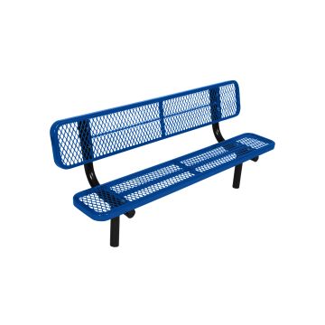 Everest Series 6-Ft. Park Bench with Back