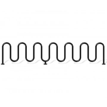 15 Bike Wave Rack - 2 3/8in Heavy-Duty