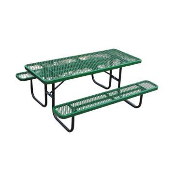 4' Heavy Duty Rectangular Picnic Table