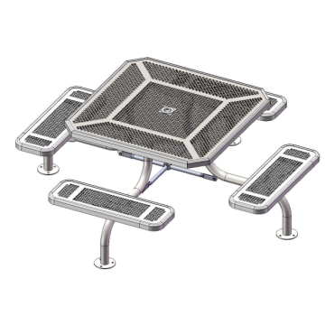 Octagon Span Leg Picnic Table