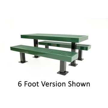 8' Mall Picnic Table