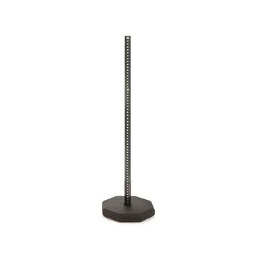 30lb Portable Sign Stand Recycled Rubber Octagonal Base Steel Post