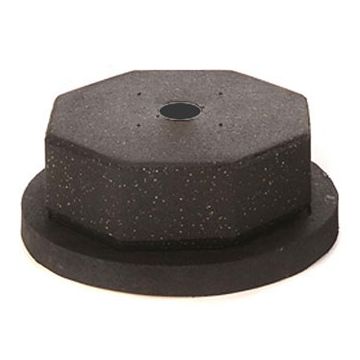 90lb Portable Recycled Rubber Octagonal/Round Sign Base