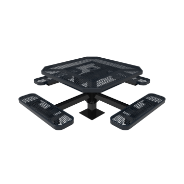 Octagon Pedestal Picnic Table