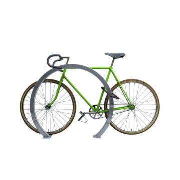 Horseshoe Bike Rack - Galvanized