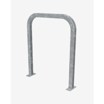 U Bike Rack - Square Tube - Galvanized
