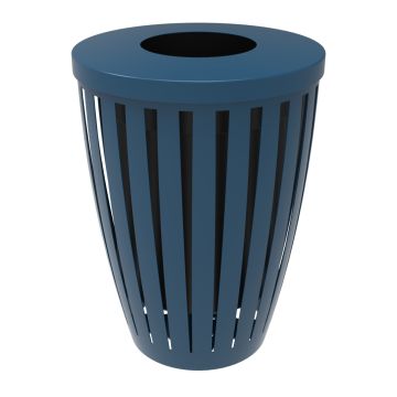 Downtown Trash Receptacle - Tapered - Thermoplastic