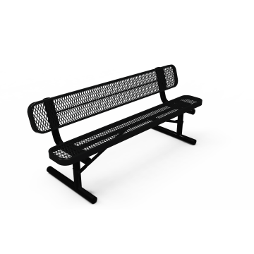 8-Ft. Park Bench with Back
