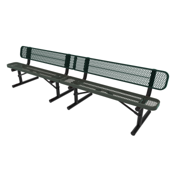 10-Ft. Park Bench with Back