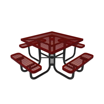 46" Square Portable Picnic Table