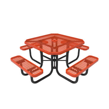 46" Octagon Portable Picnic Table