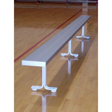 Aluminum Player's Bench Without Backrest - Portable