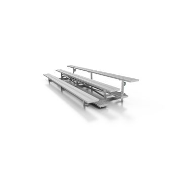 3 Row Tip and Roll Bleachers - Show and Stow Series