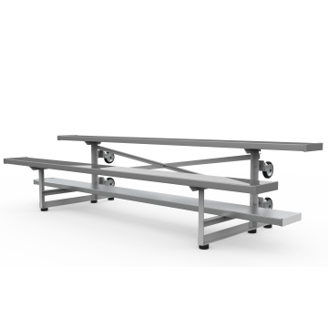 2 Row Tip And Roll Bleachers - Baseline Series