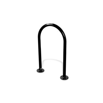 U Bike Rack - Black Powder-Coat (1.9" O.D.)