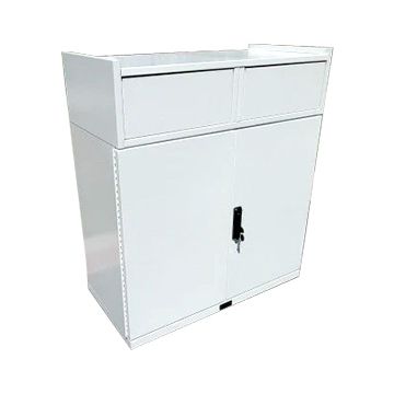 Securr 72 Gallon Food Court Series Waste Receptacle
