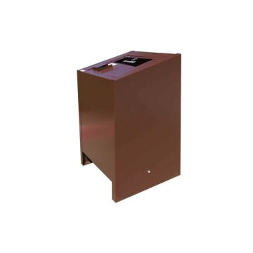 BearSaver BE Series Single Bear Proof Trash Receptacle - 70 Gallon