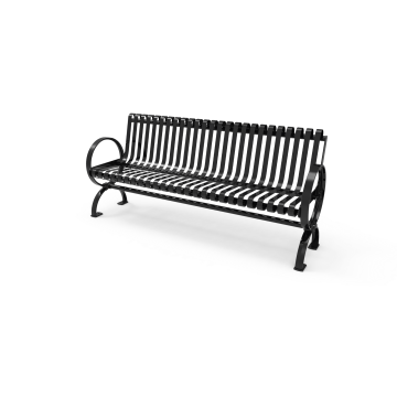 Village Series Bench with Back