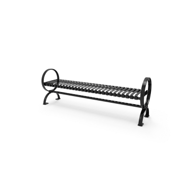 Village Series Bench with Back