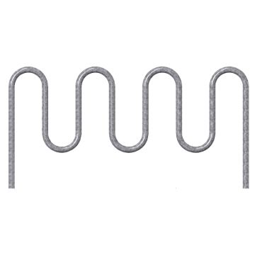 9 Bike - Wave Rack - Heavy-Duty - Galvanized